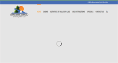 Desktop Screenshot of pineriverlodge.com