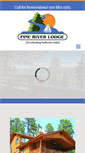 Mobile Screenshot of pineriverlodge.com